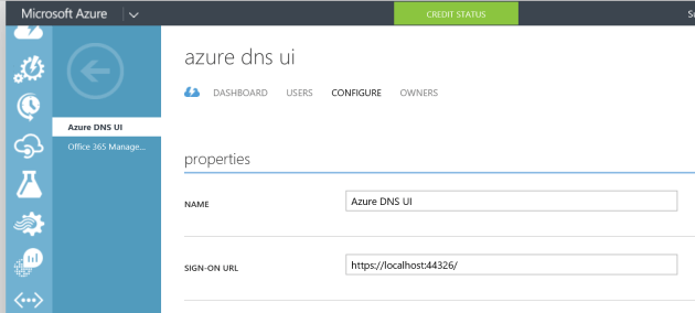 AzureApplicaitonConfiguration