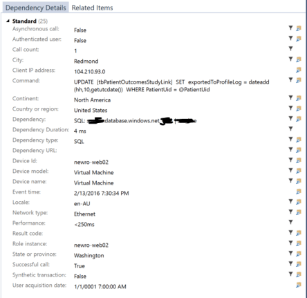 AppInsightsSQLDependancy