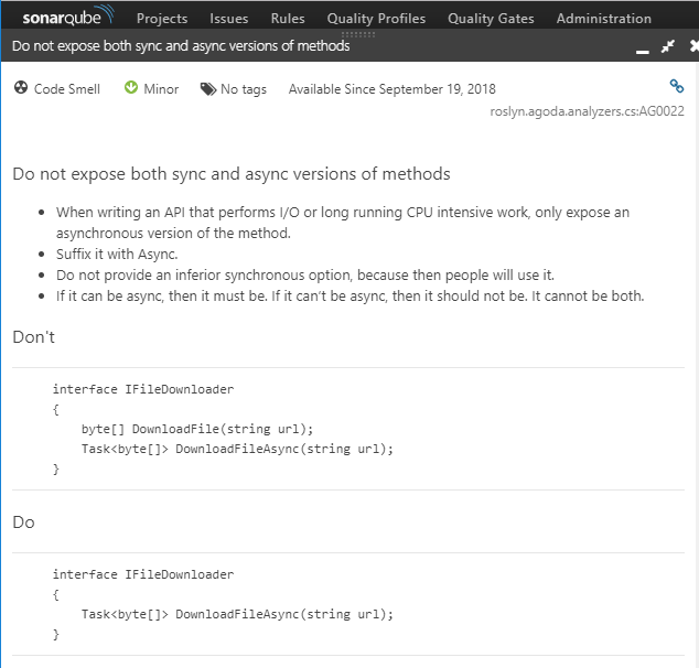 CodeSmellCodeFixDocumentationHowToFixSmell